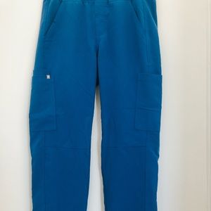 NWOT Men’s Figs Cargo Scrub Pants Royal Blue